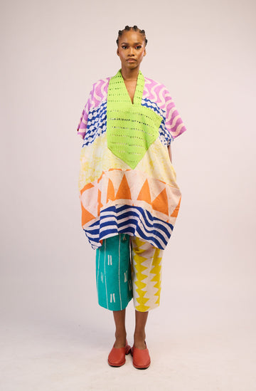 Dye Lab Mini Agbada (Multicolour)